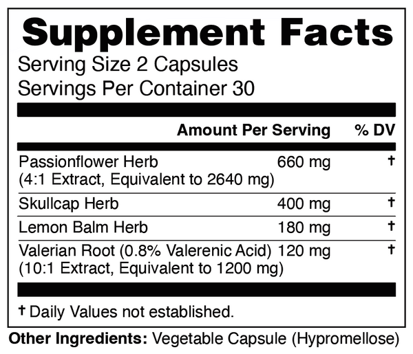 Stress and Sleep Formula