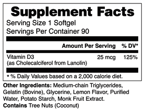 Vitamin D3 Chewables